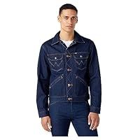 Wrangler Men/'s 124 Mj Denim jacket, Rinse, L