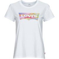 Levis  THE PERFECT TEE  women's T shirt in White