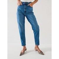 Levi'S High Waisted Mom Jeans - Winter Thats Her Blue