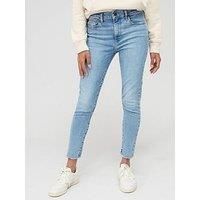 Levi/'s Women/'s 720 High Rise Super Skinny Jeans, Blue, 28W / 32L