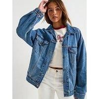 Levi'S Xl Trucker Jacket - Hold My Purse Trucker - Blue