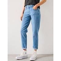 Levi/'s Women/'s Mid Rise Boyfriend Jeans, Lapis Topic, 26W / 30L