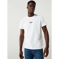 Levi'S Relaxed Fit Logo Tab Short Sleeve T-Shirt- White