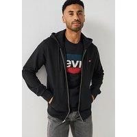 Levi'S New Original Zip Through Hoodie - Black