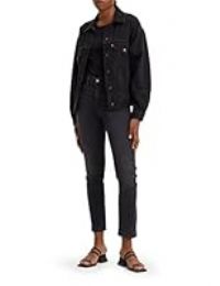 Levi/'s Women/'s 724 High Rise Straight Jeans, Never Forget, 30W / 32L