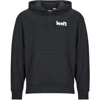 Levis  RELAXED GRAPHIC PO  men's Sweatshirt in Black