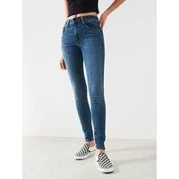 Levi/'s 721™ High Rise Skinny Women/'s Jeans, Blue Wave Dark, 32W / 32L