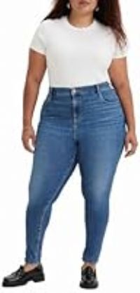 Levi/'s Women/'s Plus Size 720 High Rise Super Skinny Jeans, Love Song Mid, 14 M