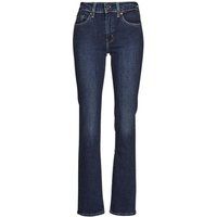 Levi/'s Women/'s 724 High Rise Straight Jeans, Blue Swell, 26W / 32L
