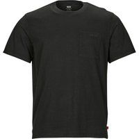 Levi/'s Easy Pocket Men/'s T-Shirt Casual Fashion Tee (as8, Alpha, s, Regular, Regular, Standard, Black - Black)