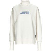 Levis  GRAPHIC GARDENIA CREW  women's Sweatshirt in White