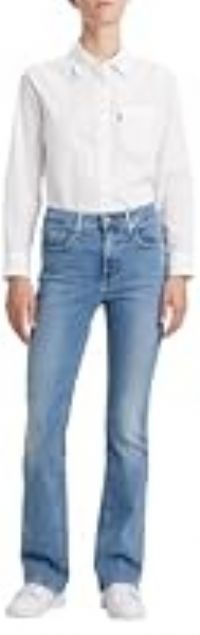 Levi/'s 725 High Rise Bootcut Women/'s Jeans, Blue Wave Light, 30W / 32L