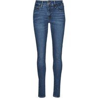 Levi/'s Women/'s 711 Double Button Jeans, Blue Wave Mid, 26W / 32L