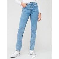 Levi/'s Women/'s 724 High Rise Straight Jeans, Middle Course, 29W / 30L