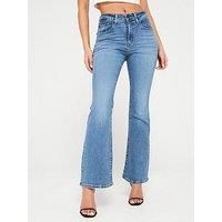 Levi'S 726 High Rise Flare Jean - Blue Wave Mid