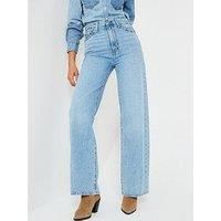 Levi'S Ribcage Wide-Leg Jeans - Far And Wide - Blue