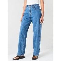 Levi'S Baggy Dad Jean Medium Indigo - Flat Finish - Hold My Purse