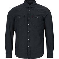 Levis  CLASSIC WESTERN STANDARD  men's Long sleeved Shirt in Blue