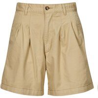 LEVIS Women/'s Pleated Trouser Short Neutrals, Safari, 2