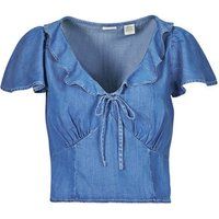 Levis  MYLENE BLOUSE  women's Blouse in Blue