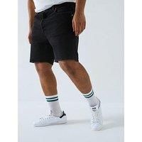 Levi/'s Men/'s 501 Original Big & Tall MID Length, Black Accord Short, 34