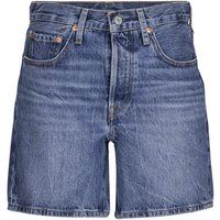 Levis  501Â® MID THIGH SHORT  women's Shorts in Blue