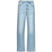 Levi/'s Women/'s Ribcage Straight Ankle, Cool Blue Popsicle, 28W / 29L