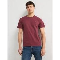 Levi/'s Men/'s Ss Original Housemark Tee HM Reds, Mahogany, M