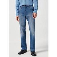 Wrangler Men/'s Horizon Jeans, Prairie Blue, 34 W/32 L