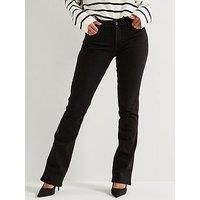 Wrangler Women/'s Bootcut Jeans, Drainpipe, 27W x 32L