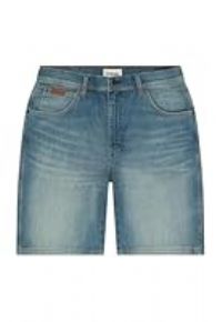 Wrangler Men/'s Texas Denim Shorts, Ocean Surge, 30W