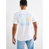 Lee Men/'s Ss Relaxed Tee T-Shirt, Bright White, XXL