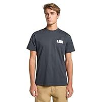 Lee Men/'s Ww Graphic Tee T-Shirt, Washed Black, XXL