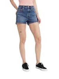 Levi/'s Women/'s 501 Original Shorts, Broken Midnight NO D, 26W
