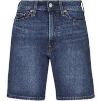 Levis  RIBCAGE BERMUDA SHORT  women's Shorts in Blue