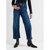 Levi'S High Rise Wide Leg Jeans - Winter Evening Blue