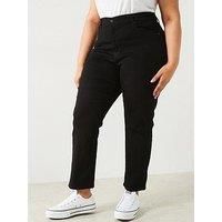 Levi/'s Women/'s Plus Size 724 High Rise Straight Jeans, Midnight Gaze, 16 M