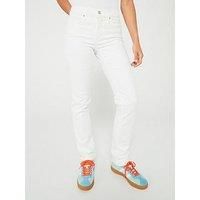 Levi/'s Women/'s 314 Shaping Straight Jeans, Soft Clean White, 30W / 30L