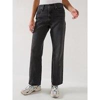 Levi'S 94 Baggy Wide Leg Jeans - Wandering Spirit Clean - Black