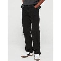 Levi/'s Men/'s 555 Relaxed Straight Jeans, Welcome to The Rodeo, 32 W/32 L