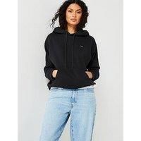 Levi/'s Women/'s Everyday Hoodie Hooded Sweatshirt, Caviar, M