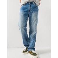 Levi'S 555 Relaxed Straight Fit Jeans - Indigo Champion - Blue