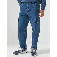 Levi'S 568 Loose Straight Fit Cargo Trousers - Blue