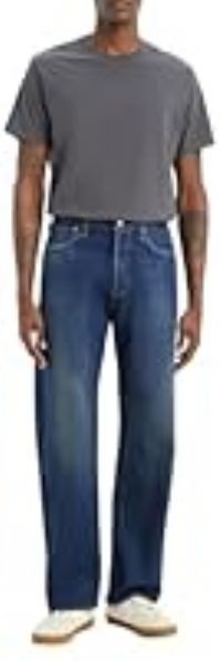 Levi/'s Men/'s 501 Original Fit Jeans, It/'s Time to Go Stretch, 34W / 34L