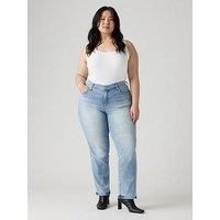 Levi/'s Women/'s Plus Size 314 Shaping Straight Jeans, Twice The Time, 22 M