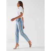 Levi'S 501 Crop Straight Leg Jean - Blue