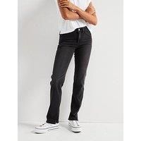 Levi'S 314 Shaping Straight Leg Jean - Lava Rock - Black