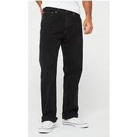 Levi'S 555 '96 Relaxed Straight Fit Jeans - Forget Me Nots - Black