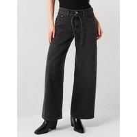 Levi'S Xl Straight Jeans - Influential Lady Black