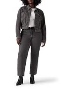 Levi/'s Women/'s 501 /'90s Ankle Jeans Smooth Operator Black 29 29